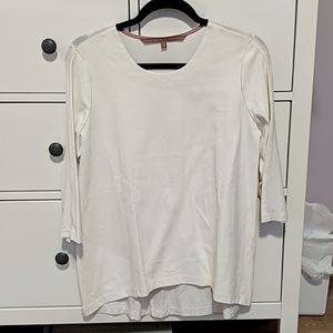 White Leatherette Top